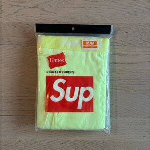 Supreme Hanes Neon Boxer Briefs - 2 Pack (Sealed Package)